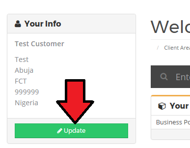 Click the Update button